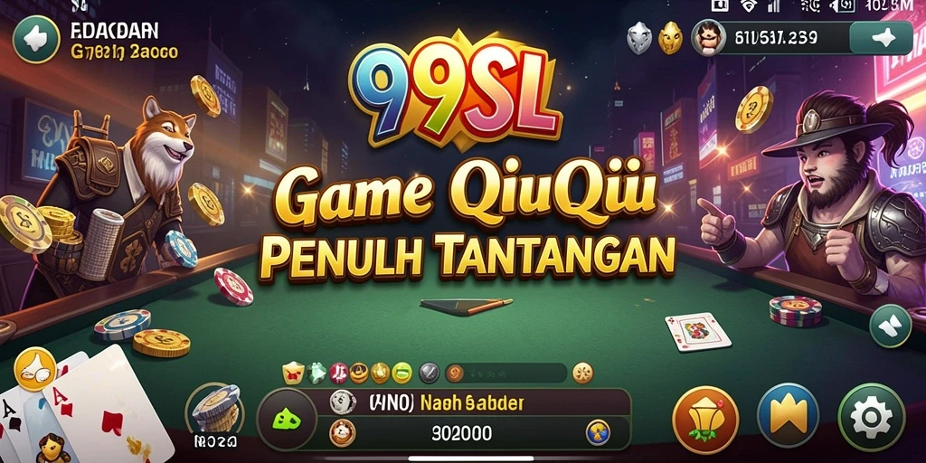 Screenshot gameplay QiuQiu 99SL yang seru dan menantang.