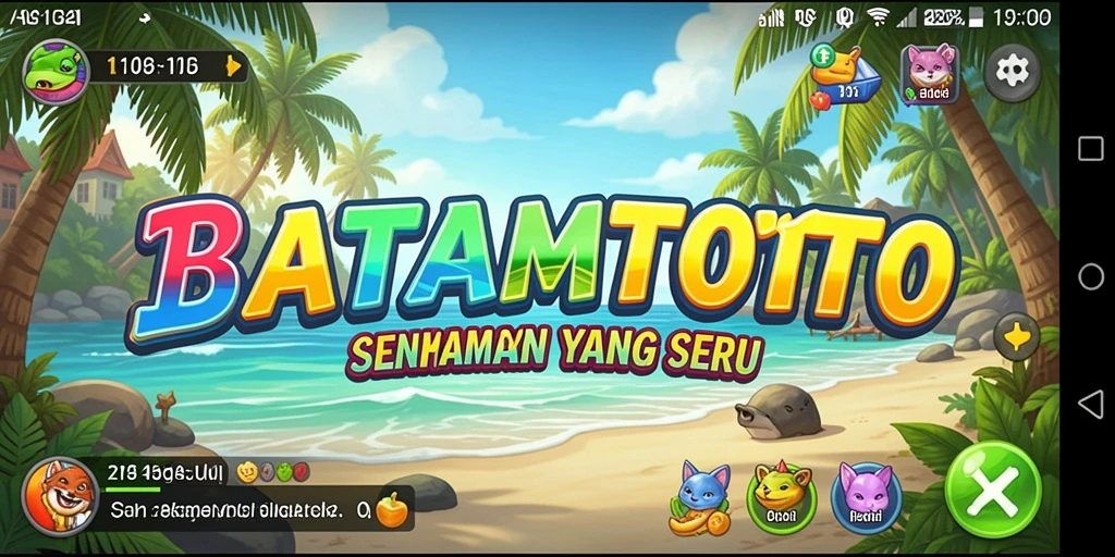Tangkapan layar utama BATAMTOTO dengan gameplay seru dan interaktif.