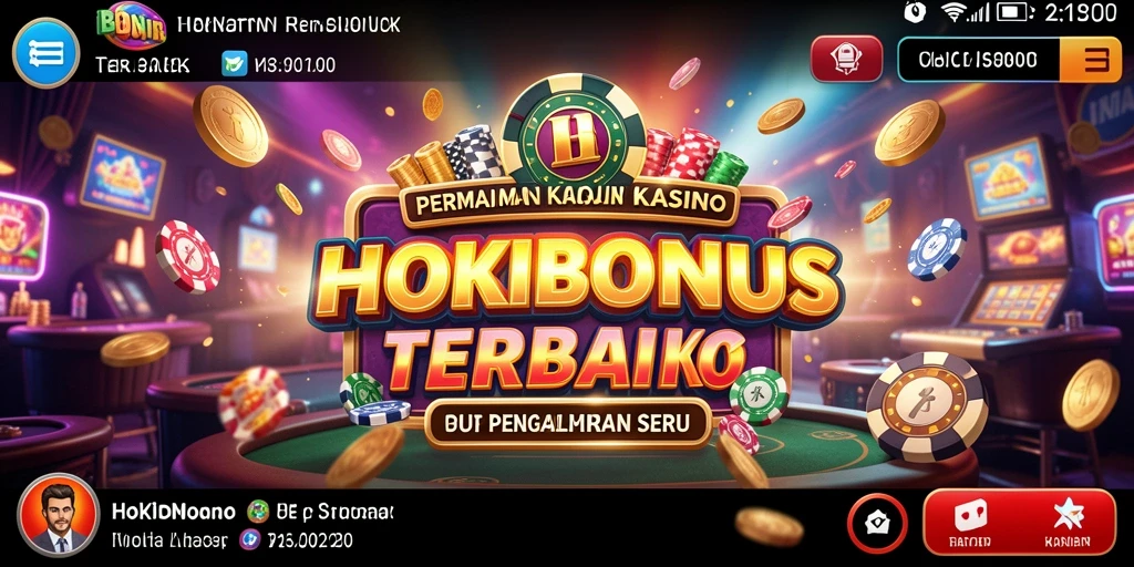 Tampilan gameplay HOKIBONUS yang menarik dan mengasyikkan.