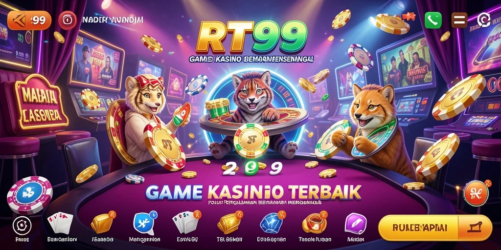 Tampilan gameplay Kasino yang menarik di RT99.