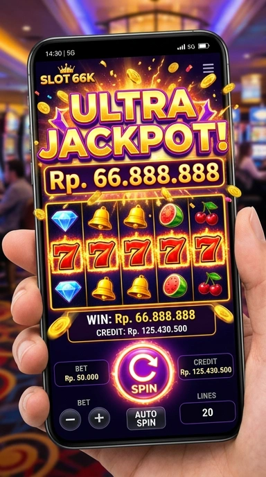 Tampilan awal aplikasi 66k yang ramah pengguna.